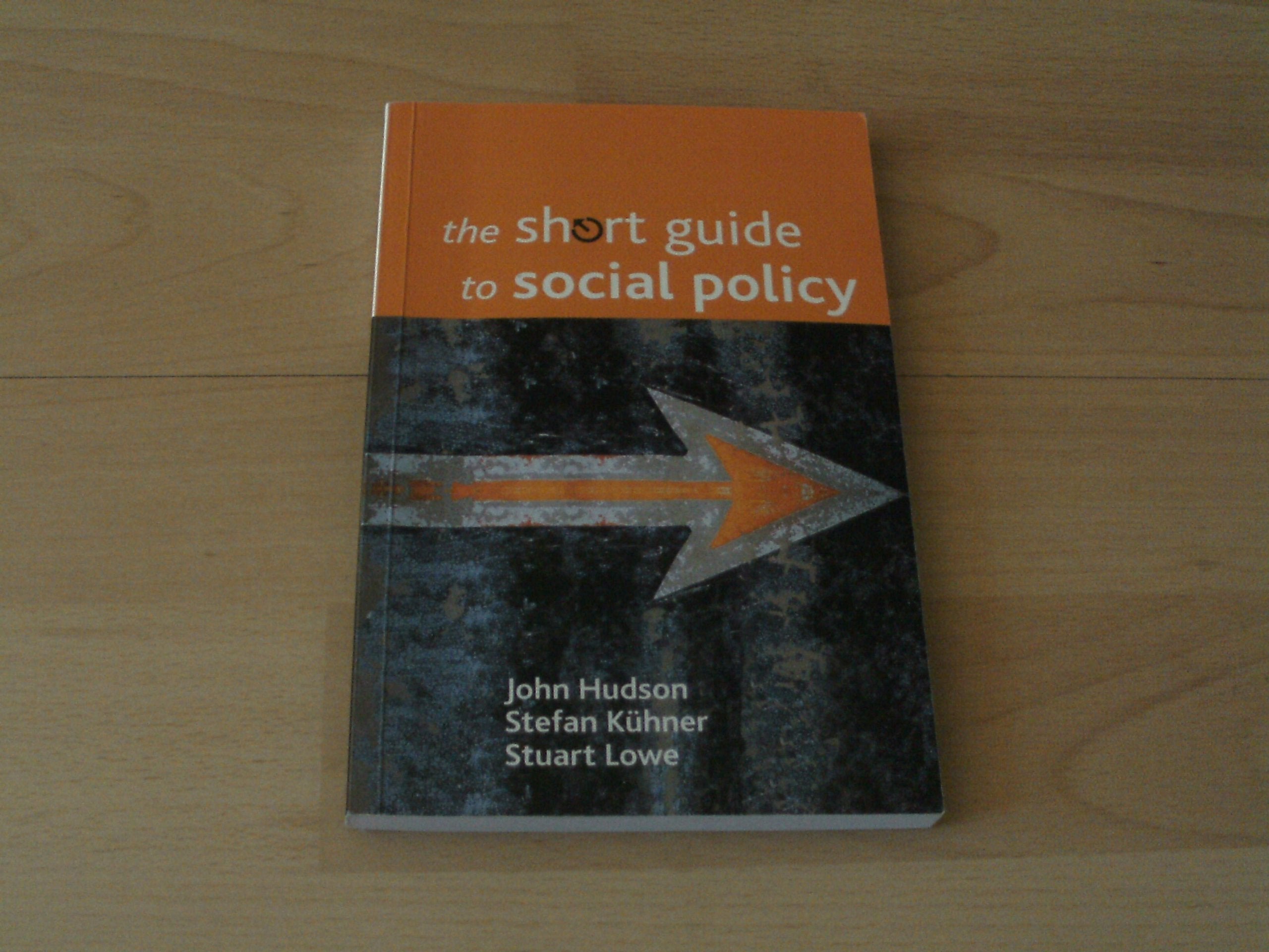 The Short Guide to Social Policy (Short Guides) Social Sciences