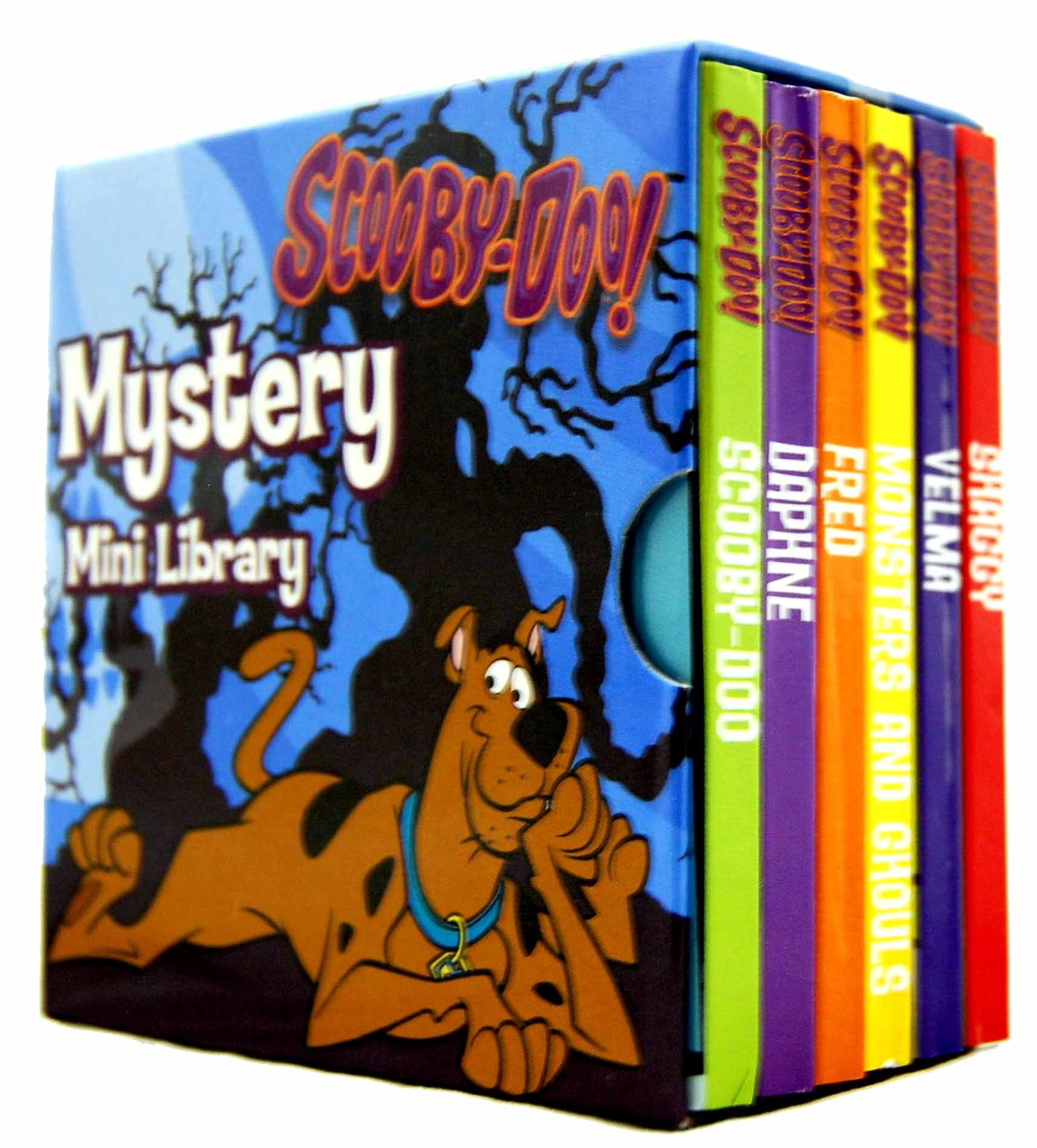 Set of 6 Books Including Shaggy, Velma, Monsters & Gouls, Fred, Daphne and Scooby-doo Books