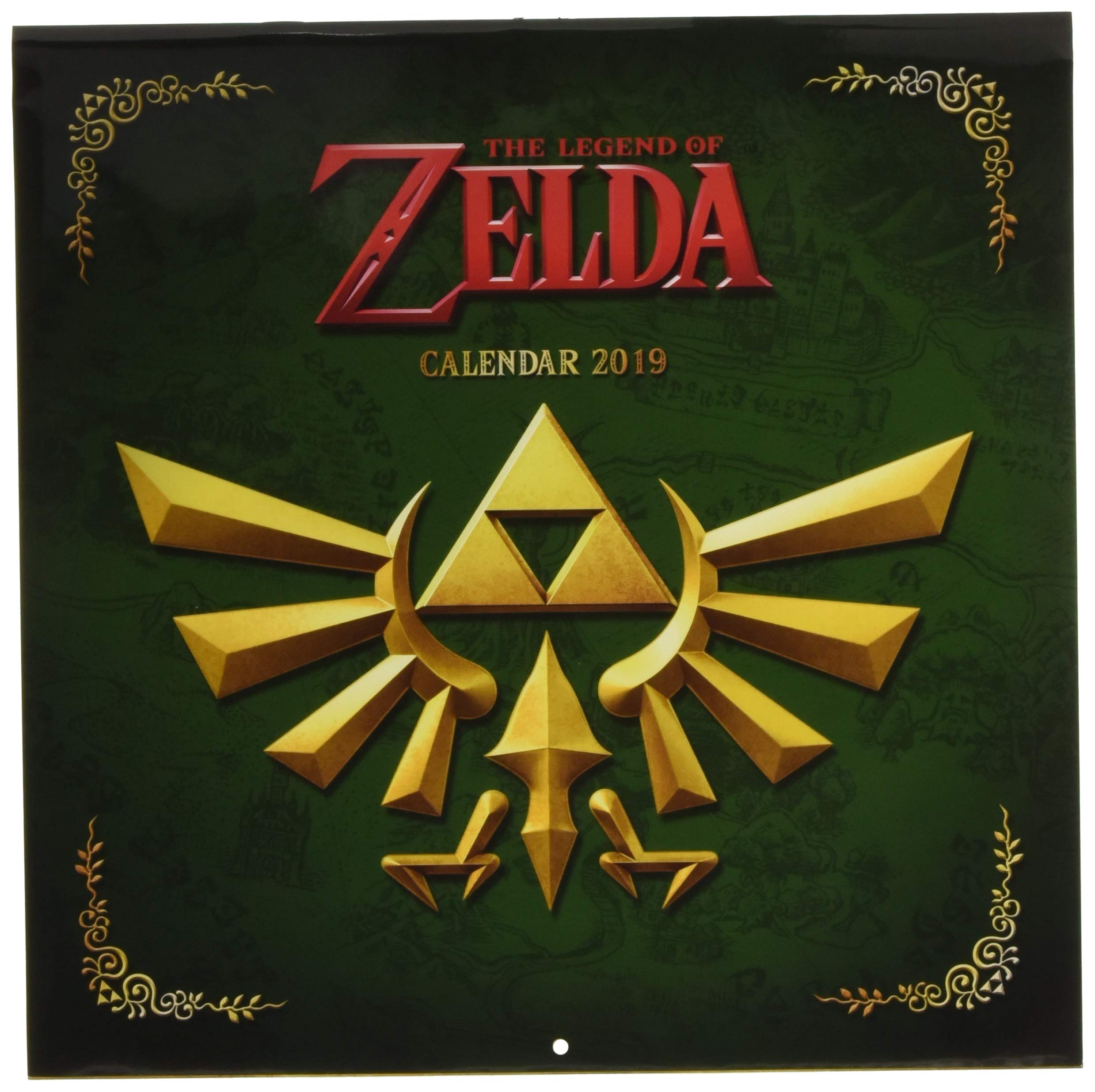 Legend Of Zelda 2019 Square Nintendo Cal Books