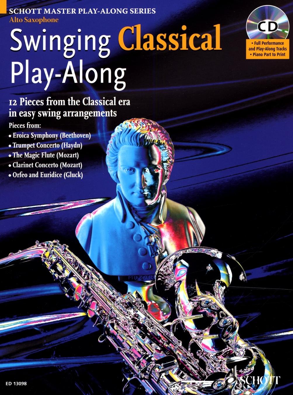 Swinging Classical Play-Along. Alt-Saxophon; Klavier ad lib. Art & Literature