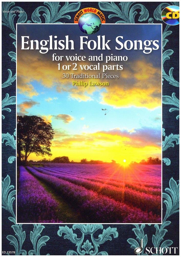 English Folk Songs book