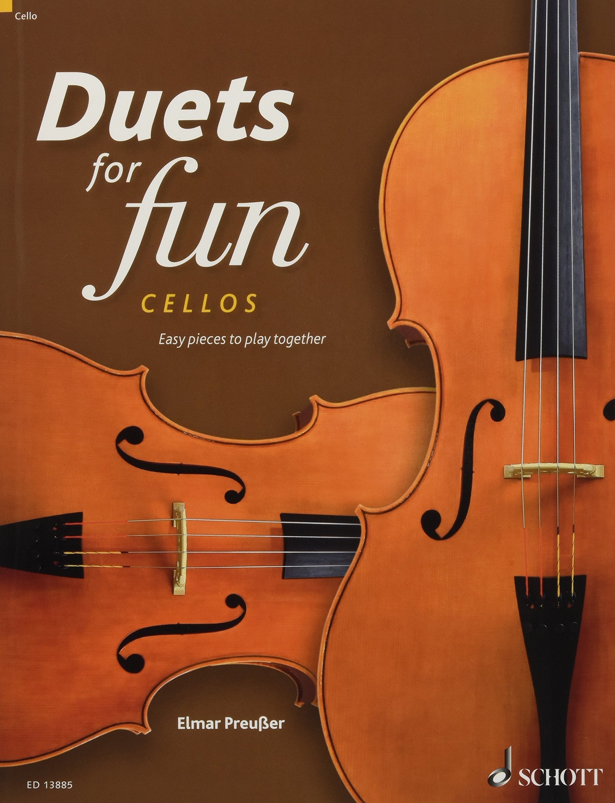 Duets for fun: Cellos: Easy pieces to play together. 2 Violoncelli. Spielpartitur. Social Sciences