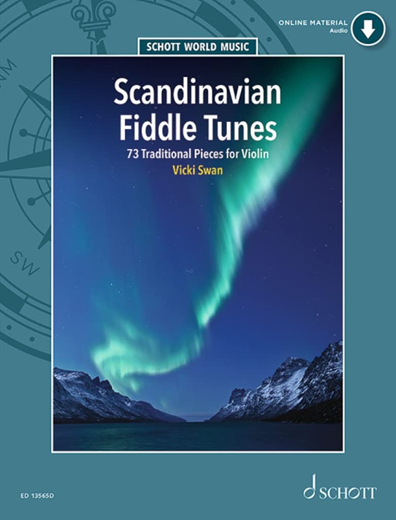 Scandinavian Fiddle Tunes - 73 Traditional Pieces for Violin Book and Online Audio Sheet Music