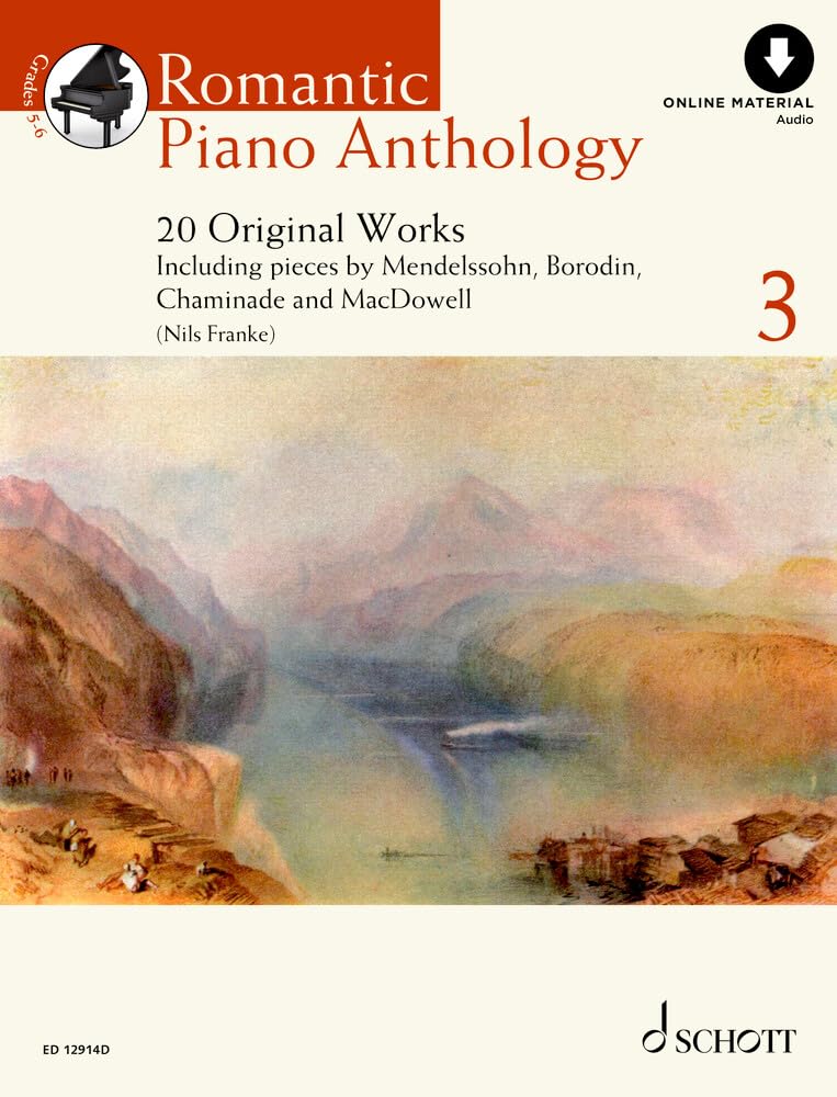 Ed. Franke: Romantic Piano Anthology - Volume 3: 20 Original Works: Book with Online Material Sheet Music