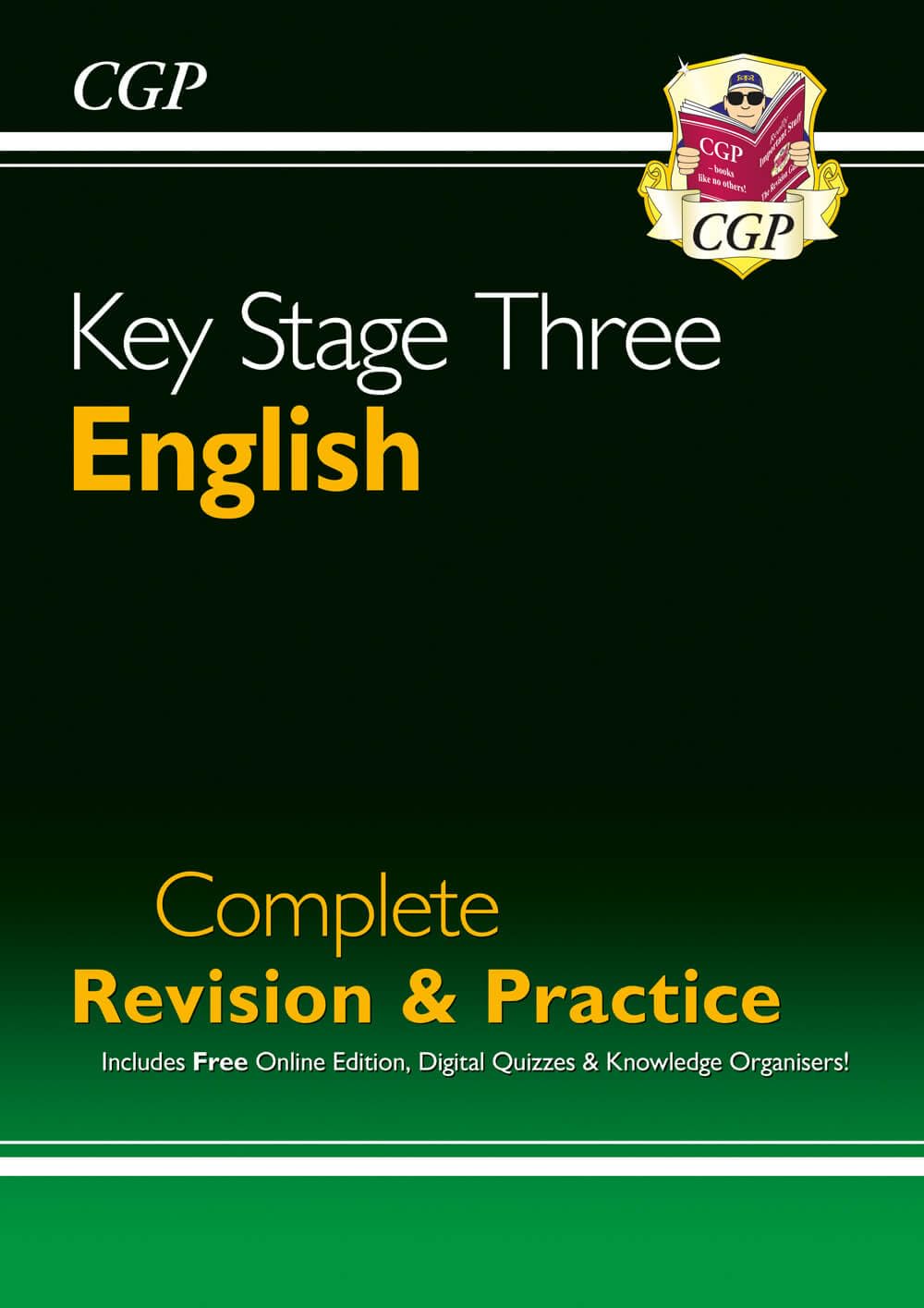KS3 English Complete Revision & Practice (with Online Edition, Quizzes and Knowledge Organisers) (CGP KS3 Revision & Practice) Professional & Reference Books