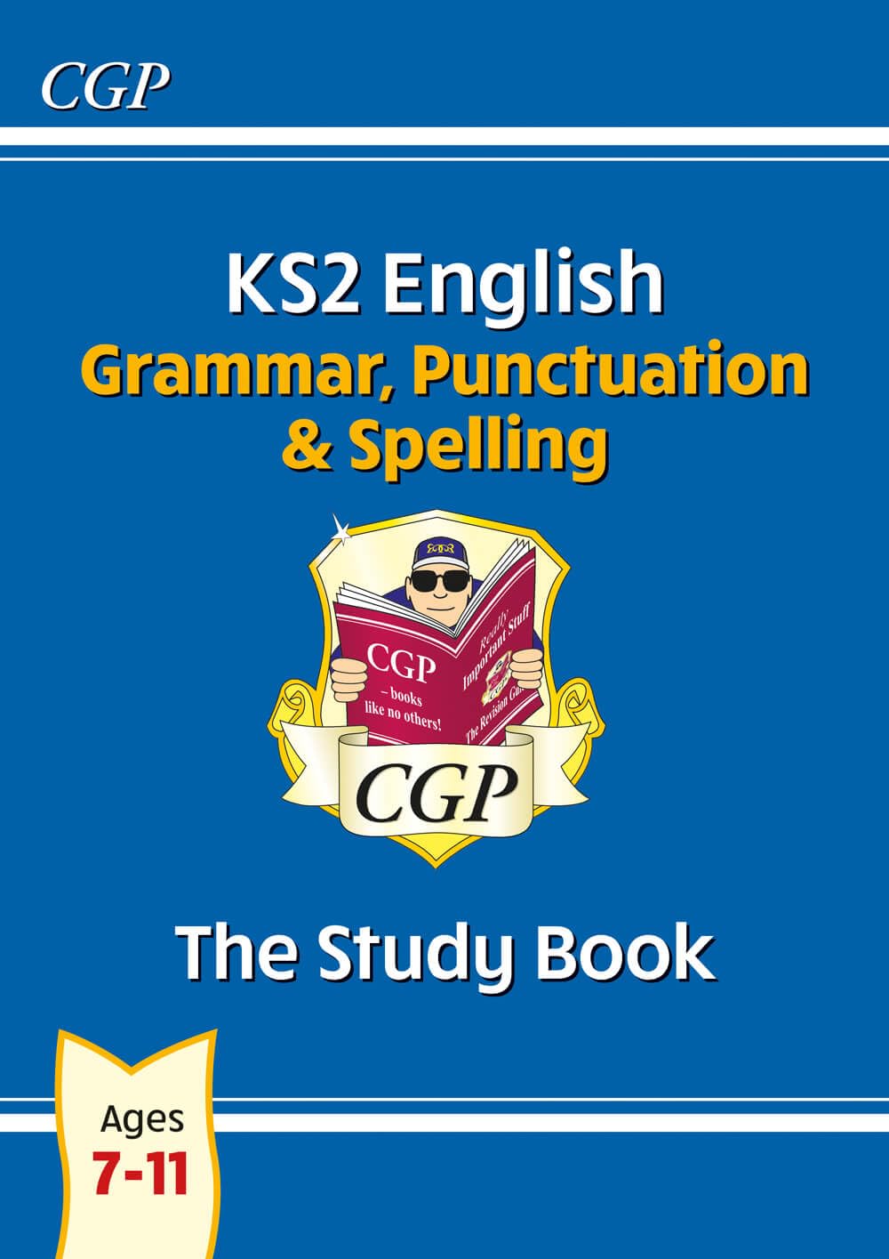 KS2 English: Grammar, Punctuation and Spelling Study Book - Ages 7-11 (CGP KS2 English) Professional & Reference Books