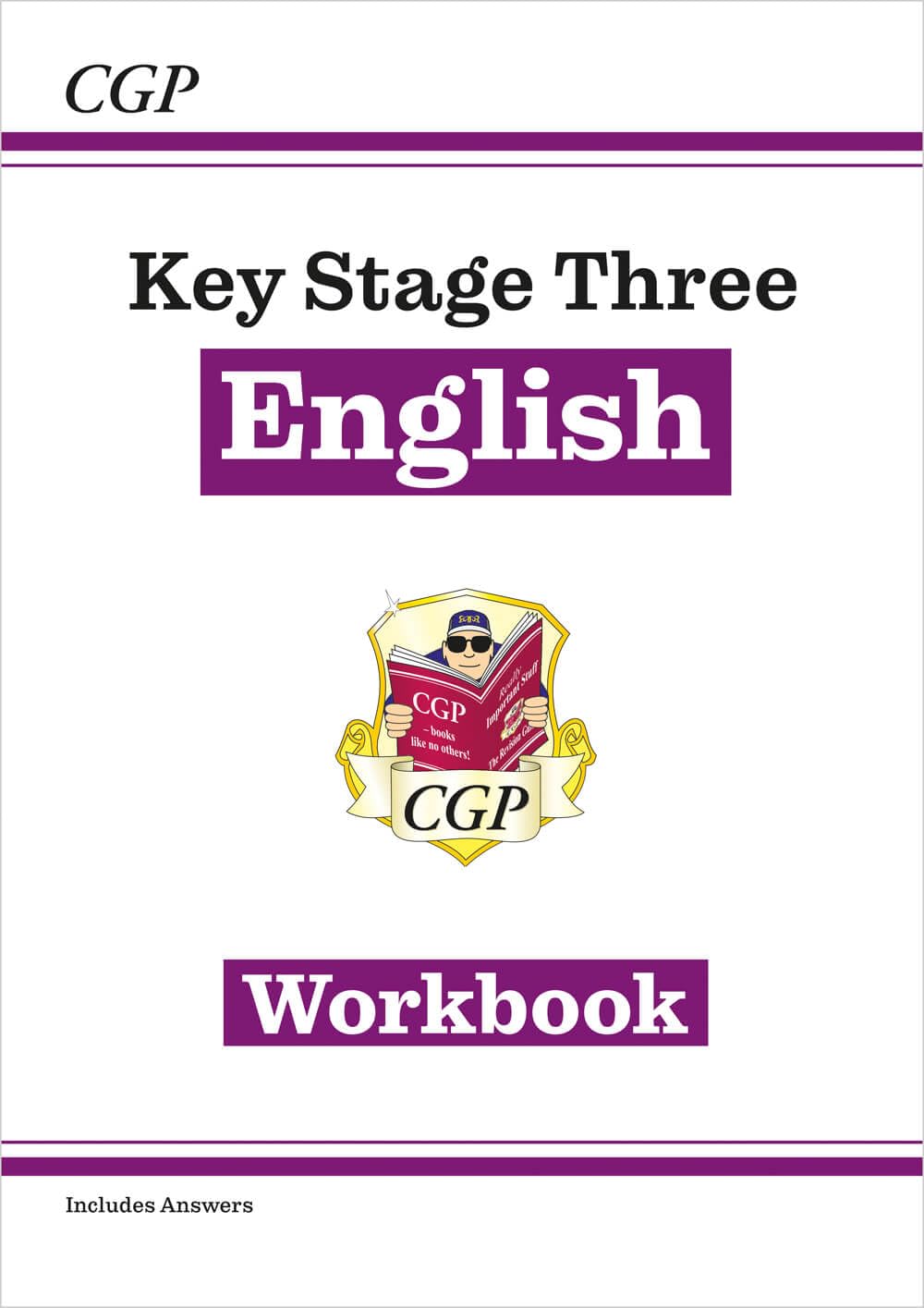 KS3 English Workbook (with answers) Professional & Reference Books