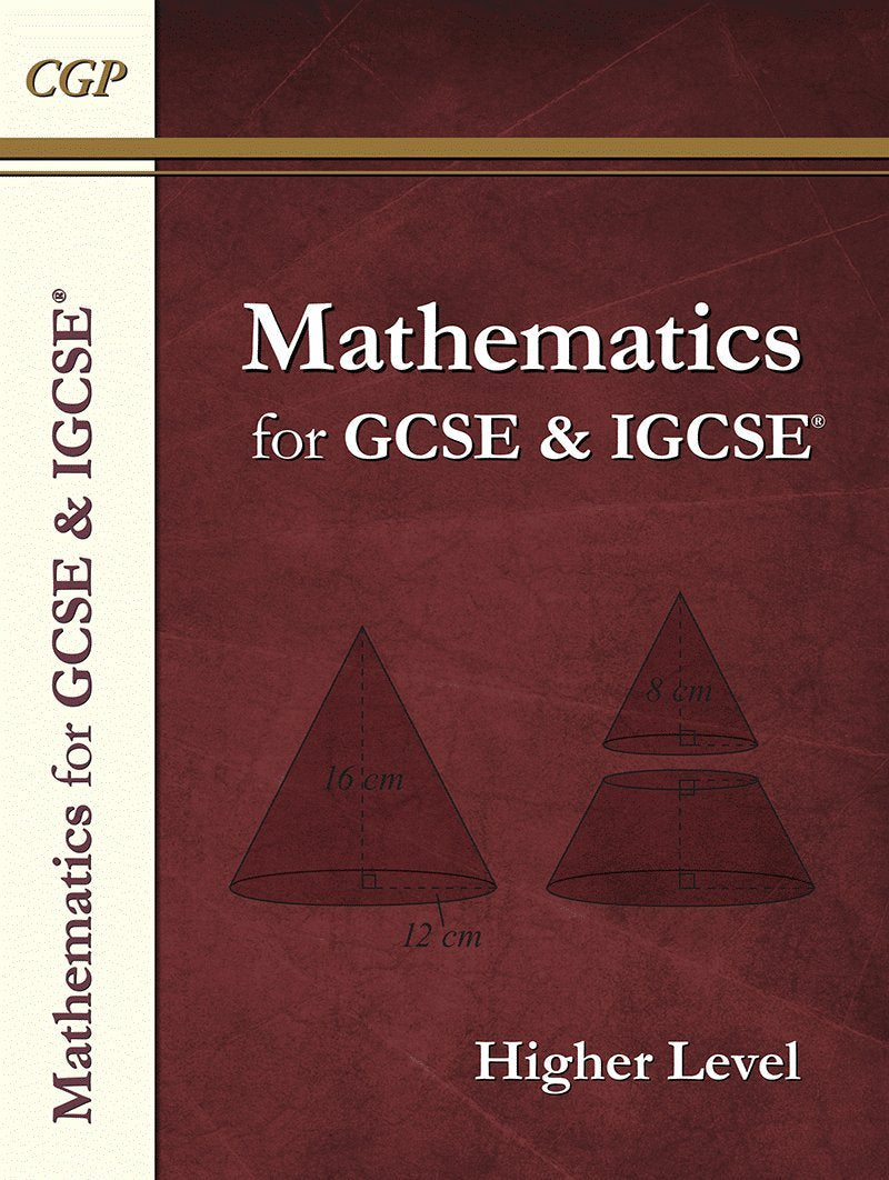 Maths for GCSE and IGCSE, Higher Level/Extended (A*-G Resits) Education & Training