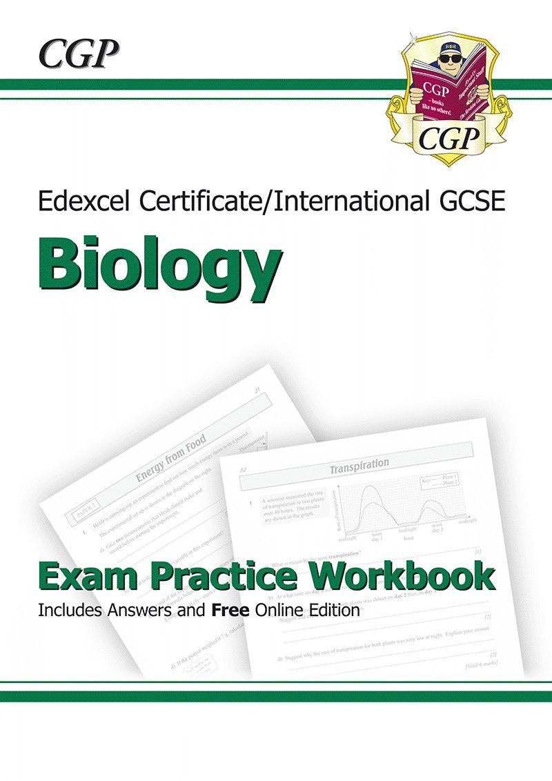 Edexcel International GCSE Biology Exam Practice Workbook with Answers (A*-G course) (CGP IGCSE A*-G Revision) Education & Training