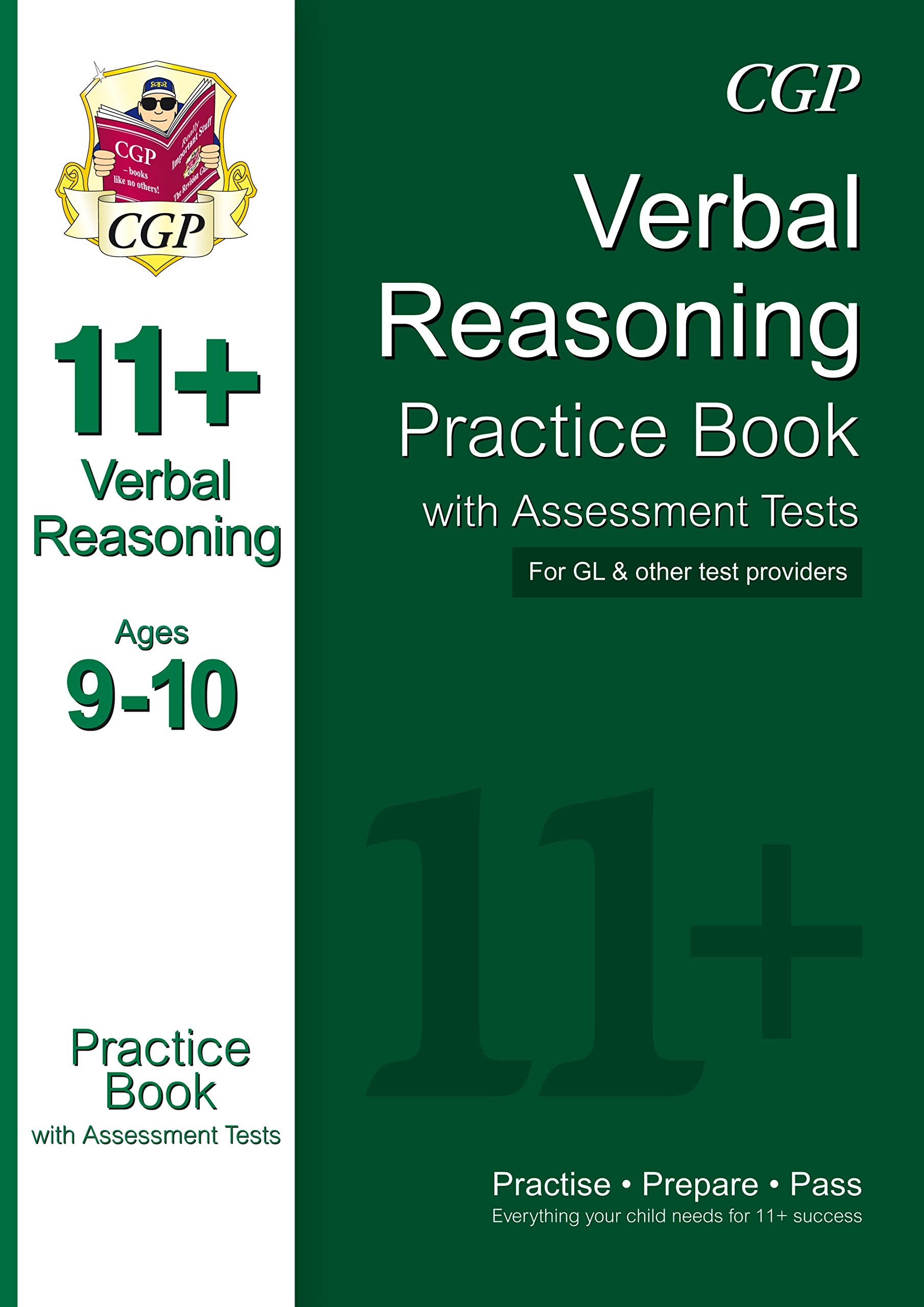 11+ Verbal Reasoning Practice Book with Assessment Tests Ages 9-10 (for GL & Other Test Providers) book