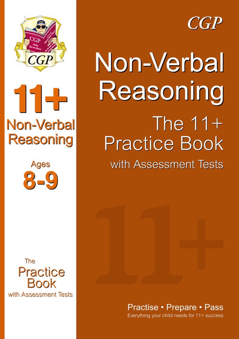 11+ Non-Verbal Reasoning Practice Book with Assessment Tests Ages 8-9 (GL & Other Test Providers) book