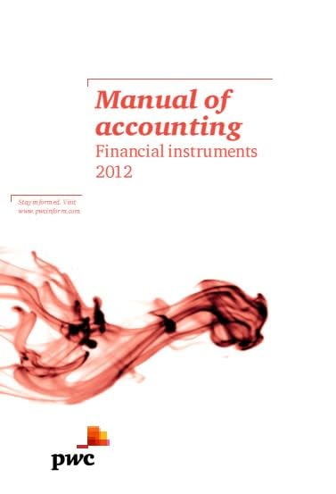 Manual of Accounting: Financial Instruments 2012 Law