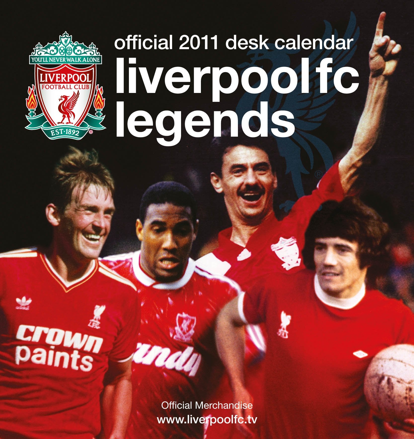 Official Liverpool FC 2011 Desk Easel Calendar Books