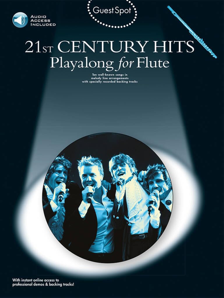 Guest spot: 21st century hits playalong for flute (book and cd) +cd book