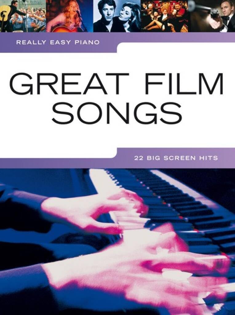 Really easy piano: great film songs piano book