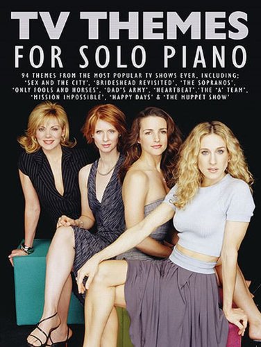 TV Themes for Solo Piano Books
