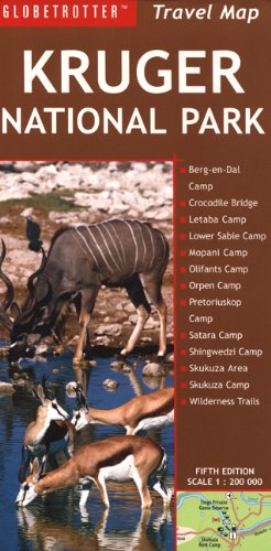 Globetrotter Kruger National Park Travel Map (Globetrotter Travel Map) Leisure, Home & Garden