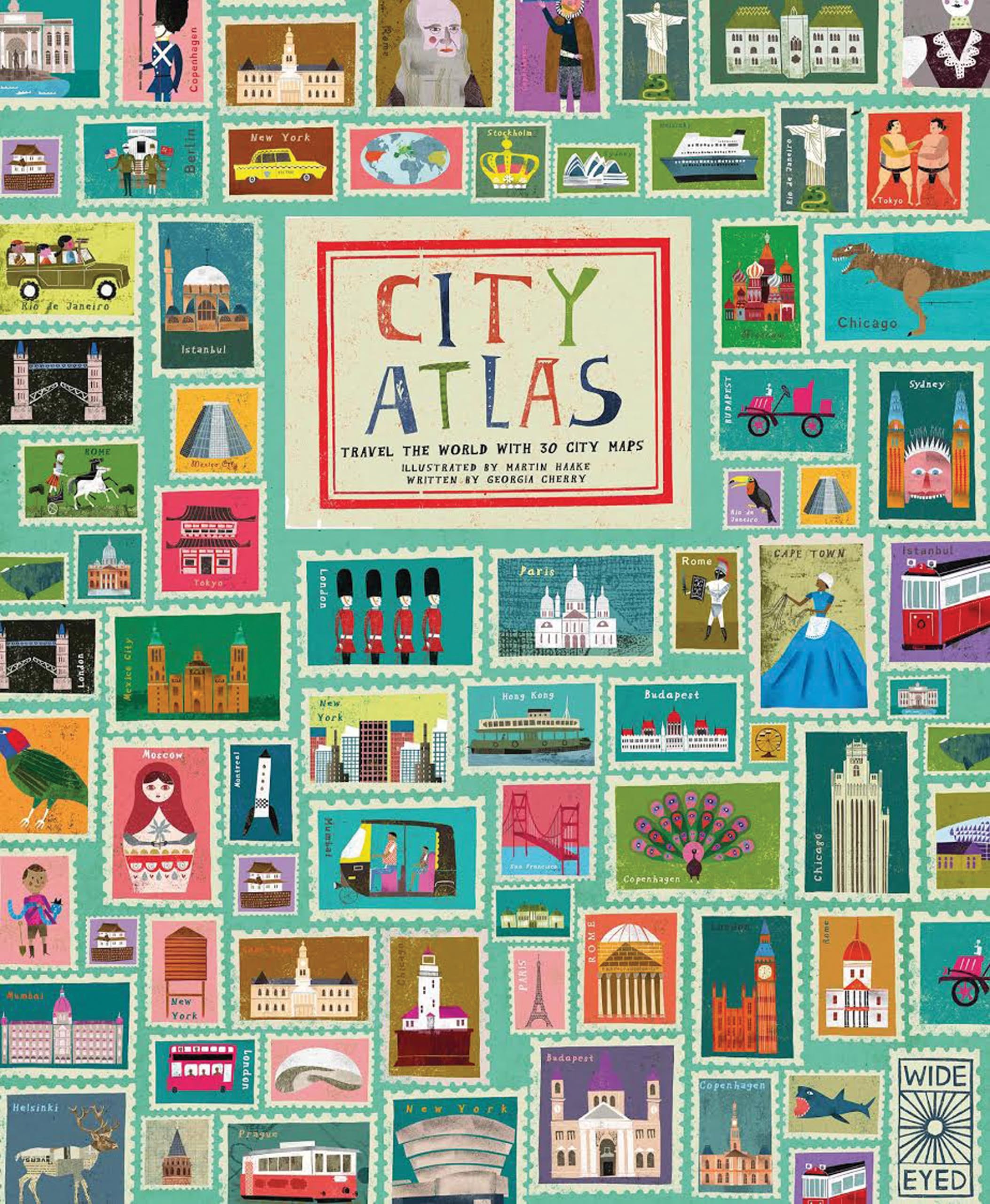 City Atlas: Travel the World with 30 City Maps Non-fiction
