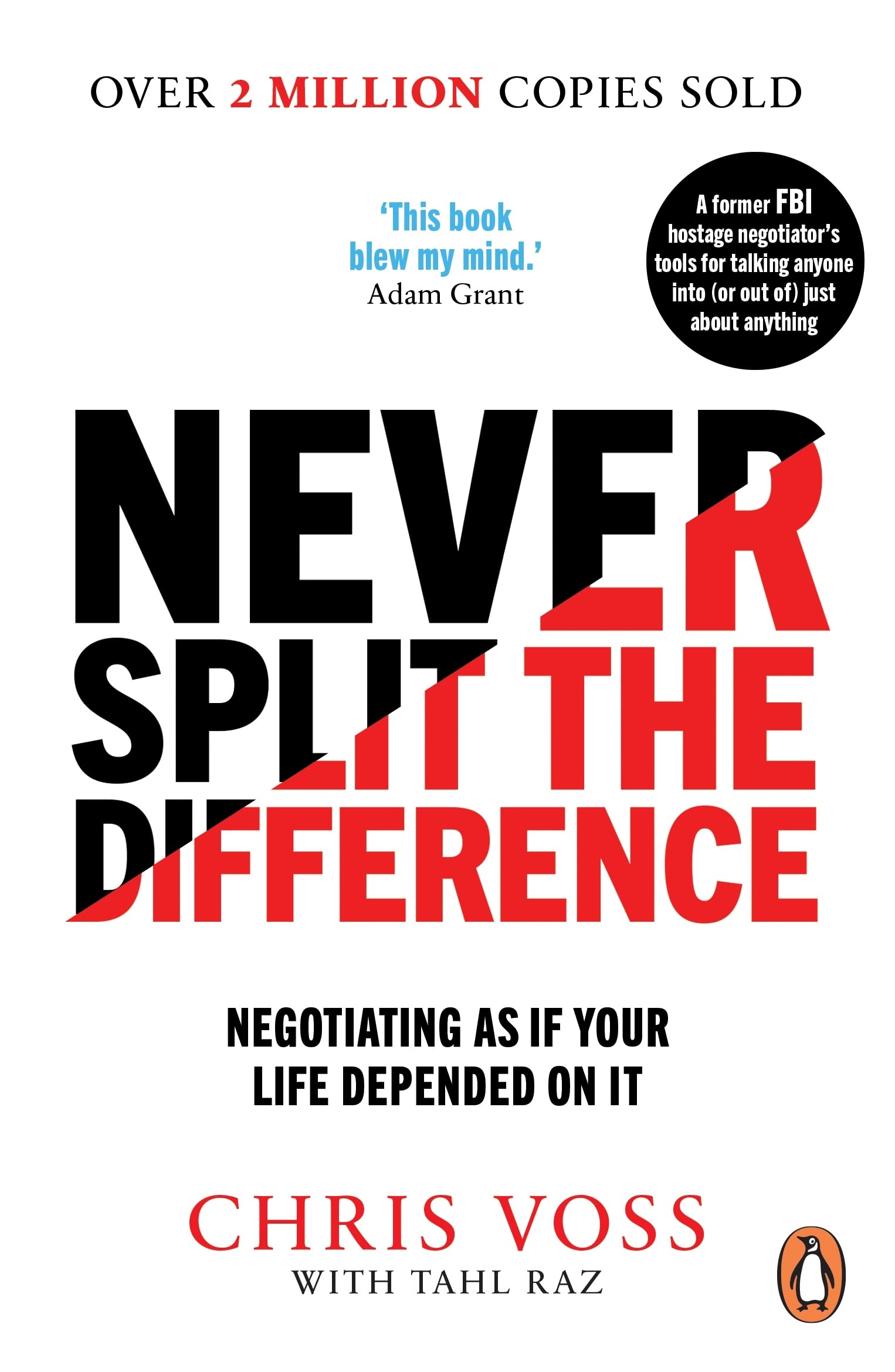 Never Split the Difference book