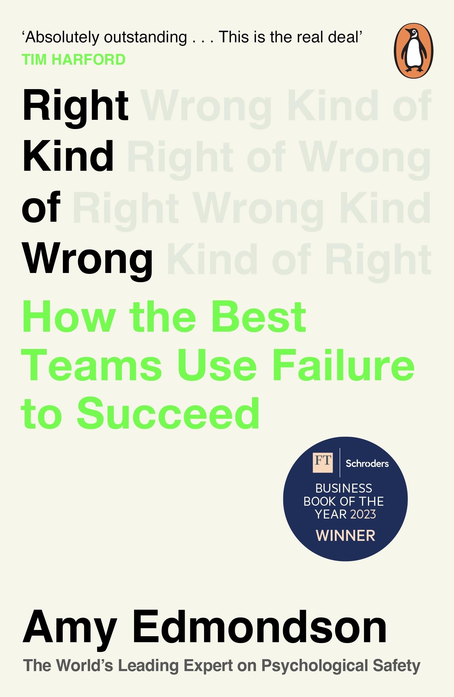 Right Kind of Wrong Business, Finance & Career Books