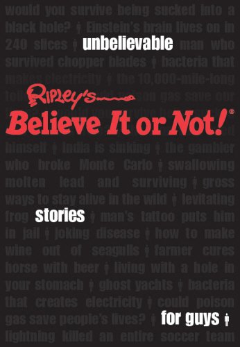 Ripley's Unbelievable Stories for Guys book