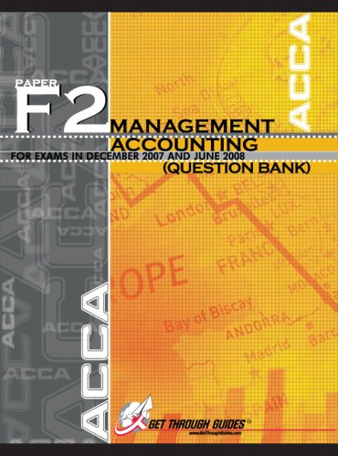 Product Image: Question Bank (ACCA - F2 Management Accounting)