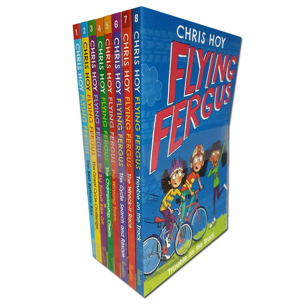Flying Fergus Series 8 Books Collection Set ( Best Birthday Bike, Great Cycle Challenge, Big Biscuit Bike, Championship Cheats, Winning Team and more) Leisure & Fun