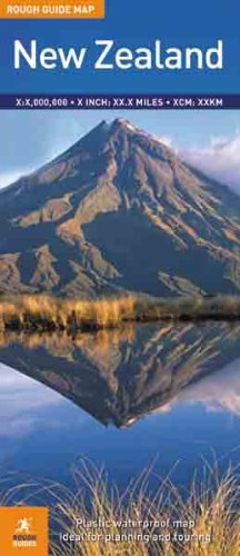 Rough Guide Map New Zealand: Plastic waterproof map ideal for planning and touring Maps & Plans