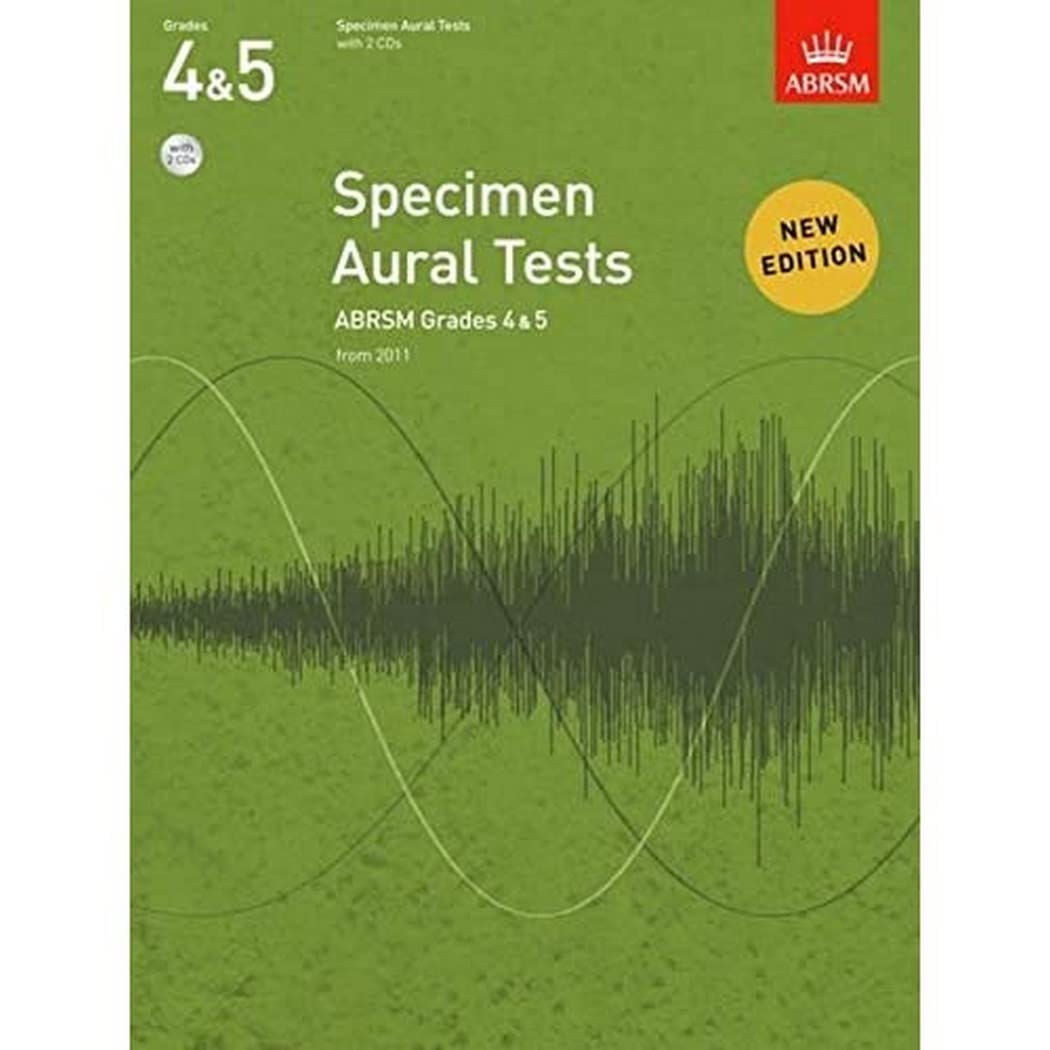 Specimen Aural Tests, Grades 4 & 5 with audio: new edition from 2011 (Specimen Aural Tests (ABRSM)) Arts & Music