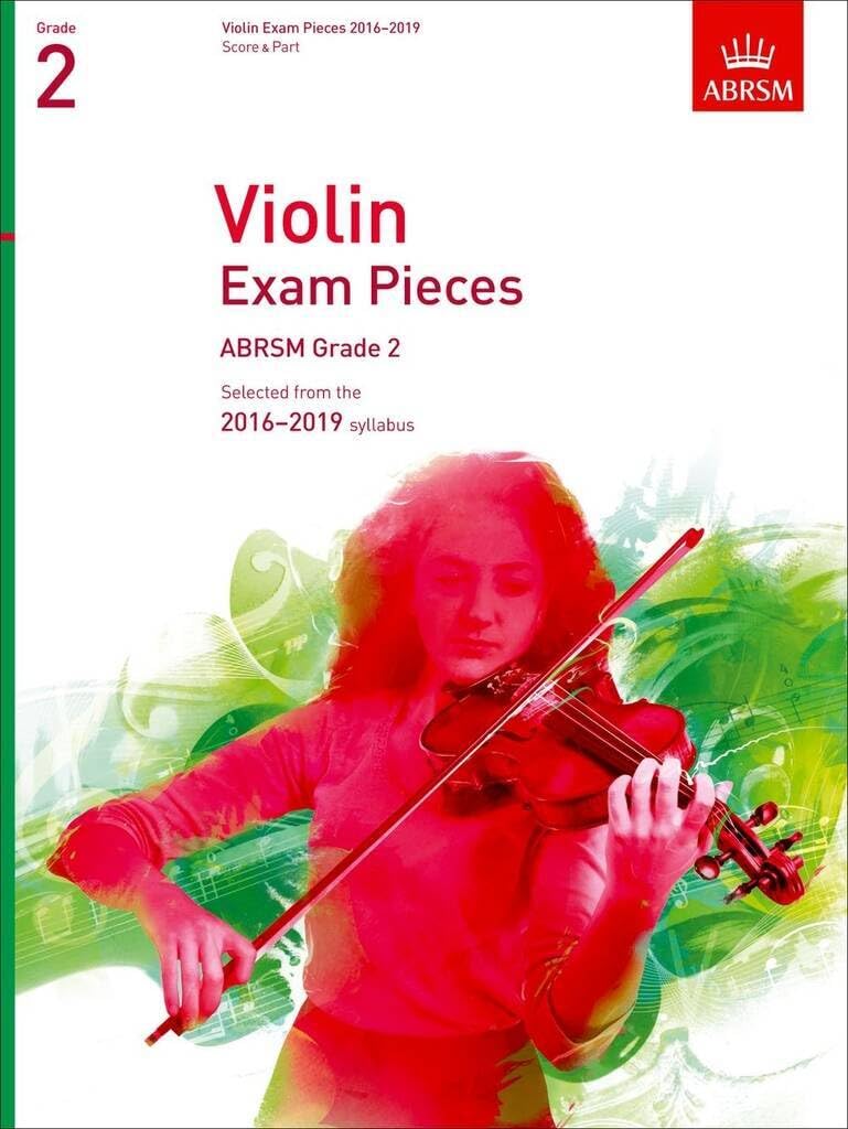Violin Exam Pieces 2016-2019, ABRSM Grade 2, Score & Part Sheet Music