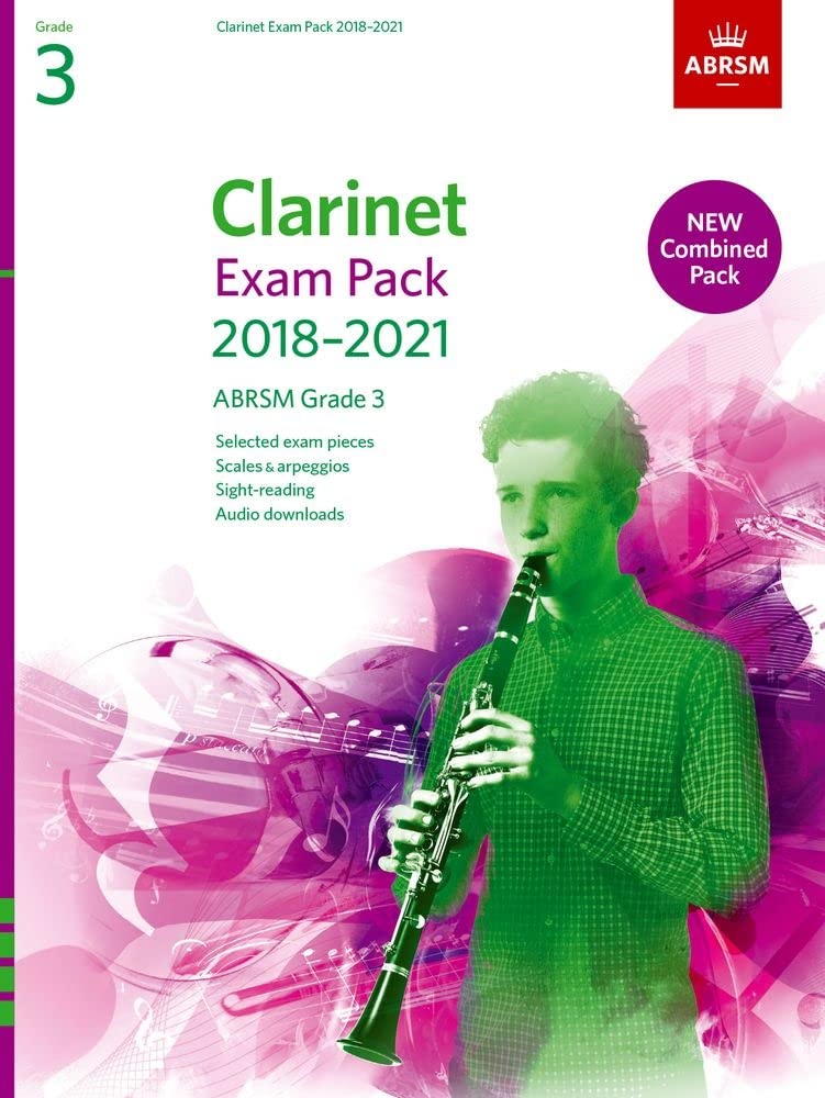 Product Image: Clarinet Exam Pack 2018-2021, ABRSM Grade 3