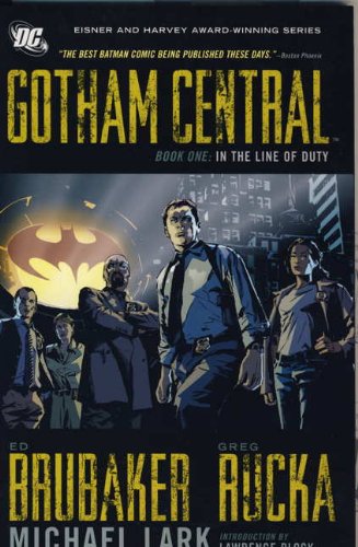 In the Line of Duty (Bk. 1) (Gotham Central Deluxe) Manga