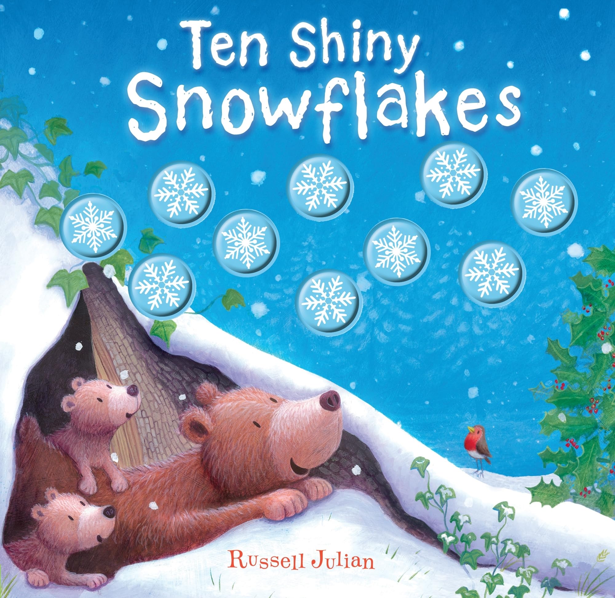 Ten Shiny Snowflakes (Moulded Counting Books) Non-fiction