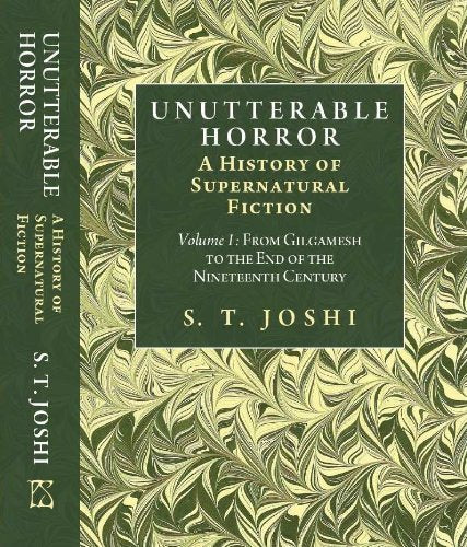 Unutterable Horror: The History of Supernatural Fiction book