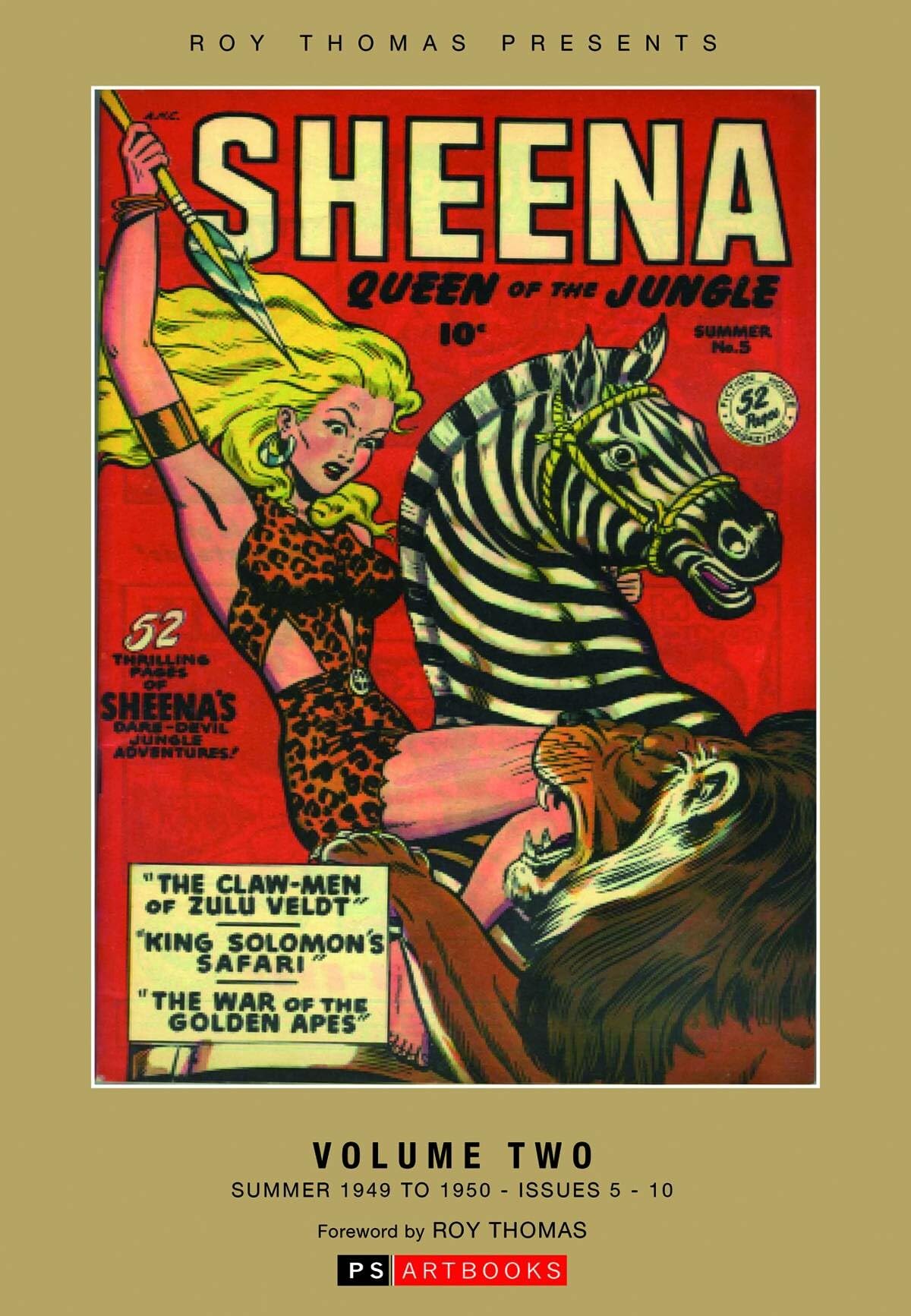 ROY THOMAS PRESENTS SHEENA QUEEN JUNGLE BOOKSHOP ED 02 Manga