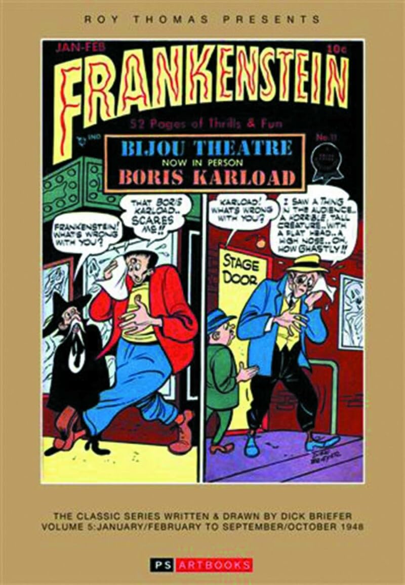 ROY THOMAS PRESENTS BRIEFER FRANKENSTEIN HC 1948 (Frankenstein: Roy Thomas Presents, Band 5) Horror & Mystery