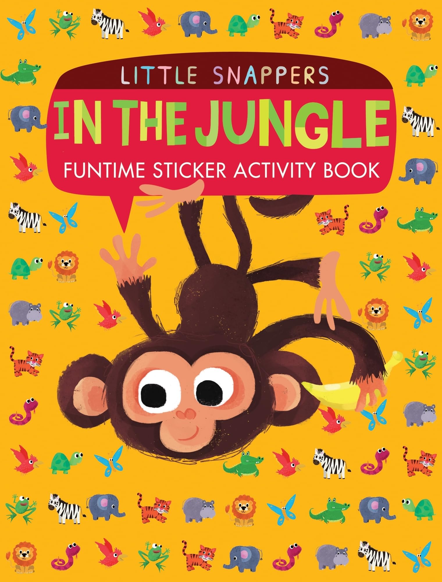 In the Jungle: Funtime Sticker Activity Book (Little Snappers) Tiptoi & Games
