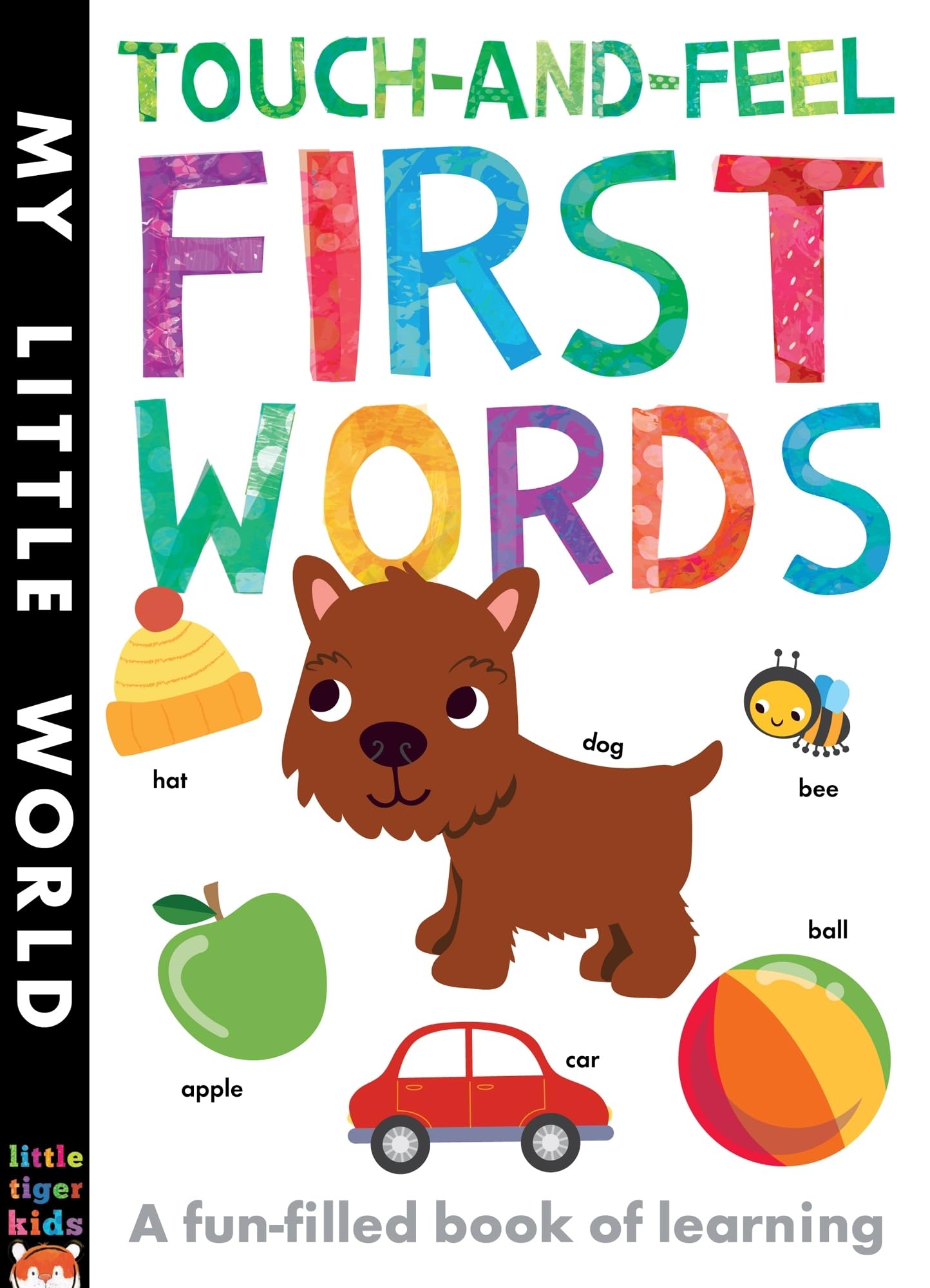 Touch-and-feel First Words: A Fun-filled Book of First Words (My Little World) Non-fiction