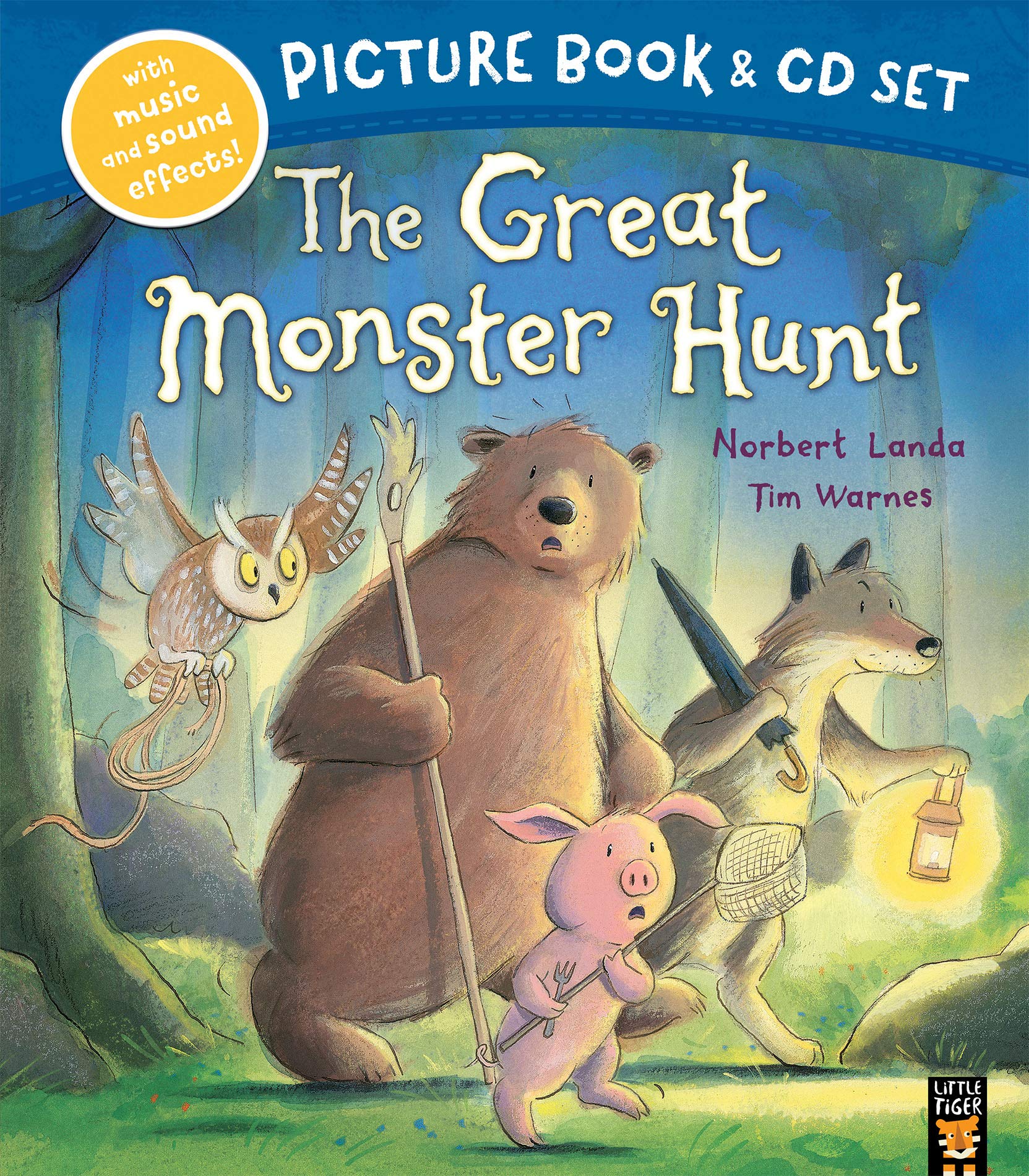 Landa, N: The Great Monster Hunt Book & CD Humour & Satire