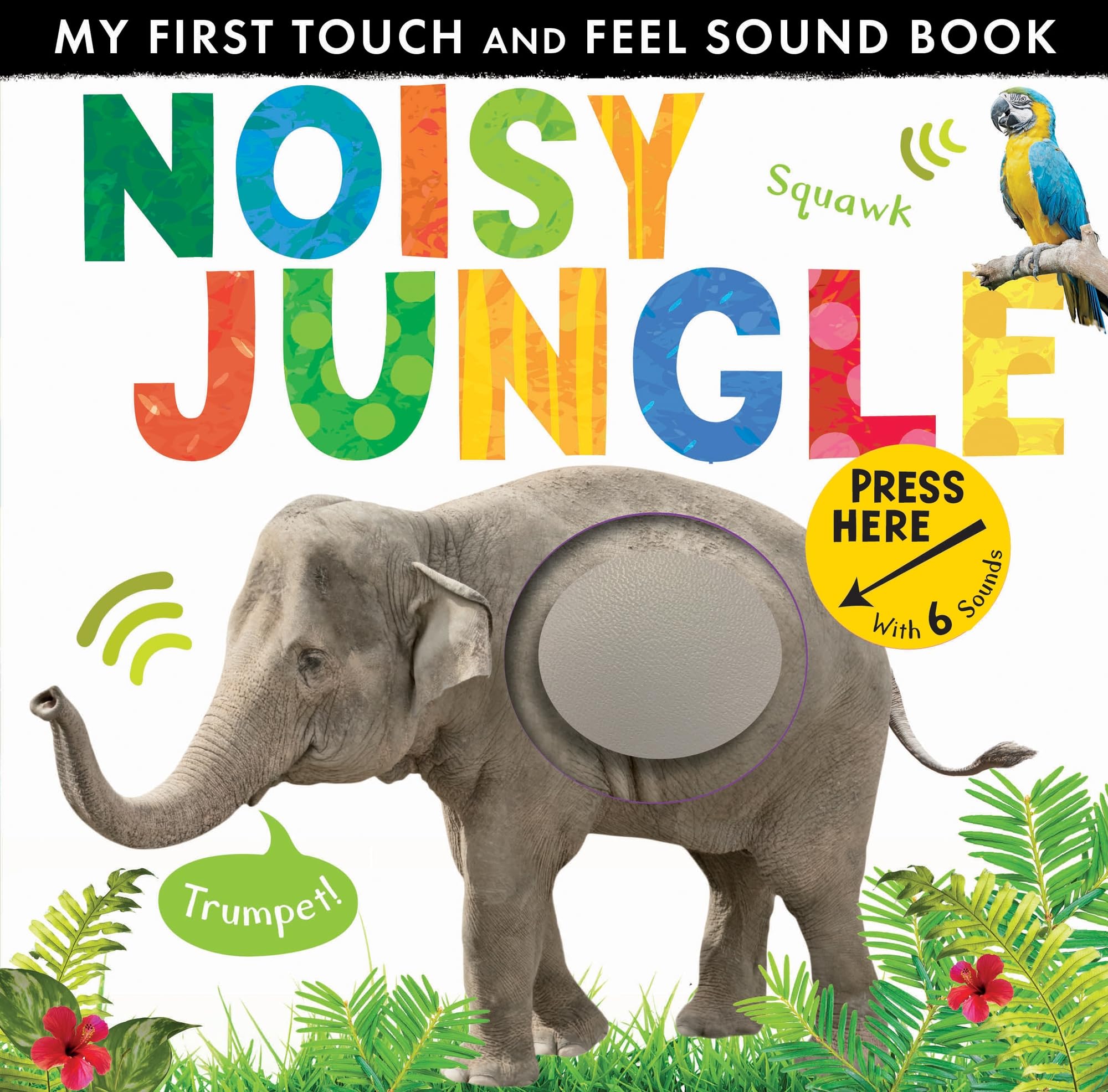 Noisy Jungle (My First Touch and Feel Sound Book) Tiptoi & Games
