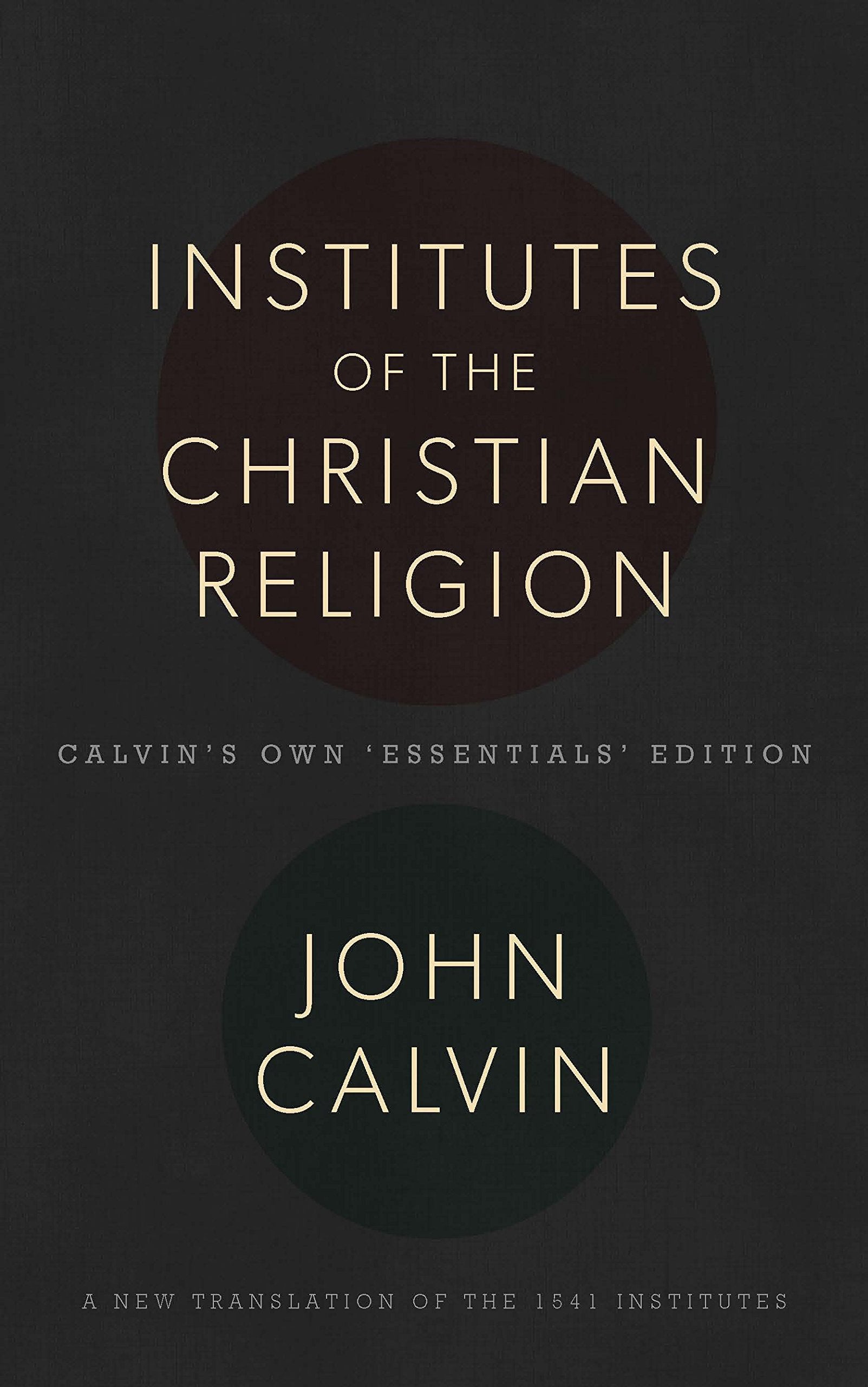Institutes of the Christian Religion Religion & Esotericism