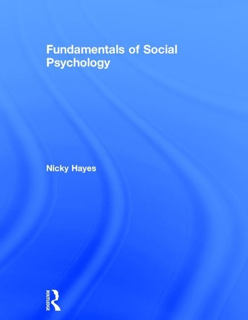 Fundamentals of Social Psychology Social Sciences