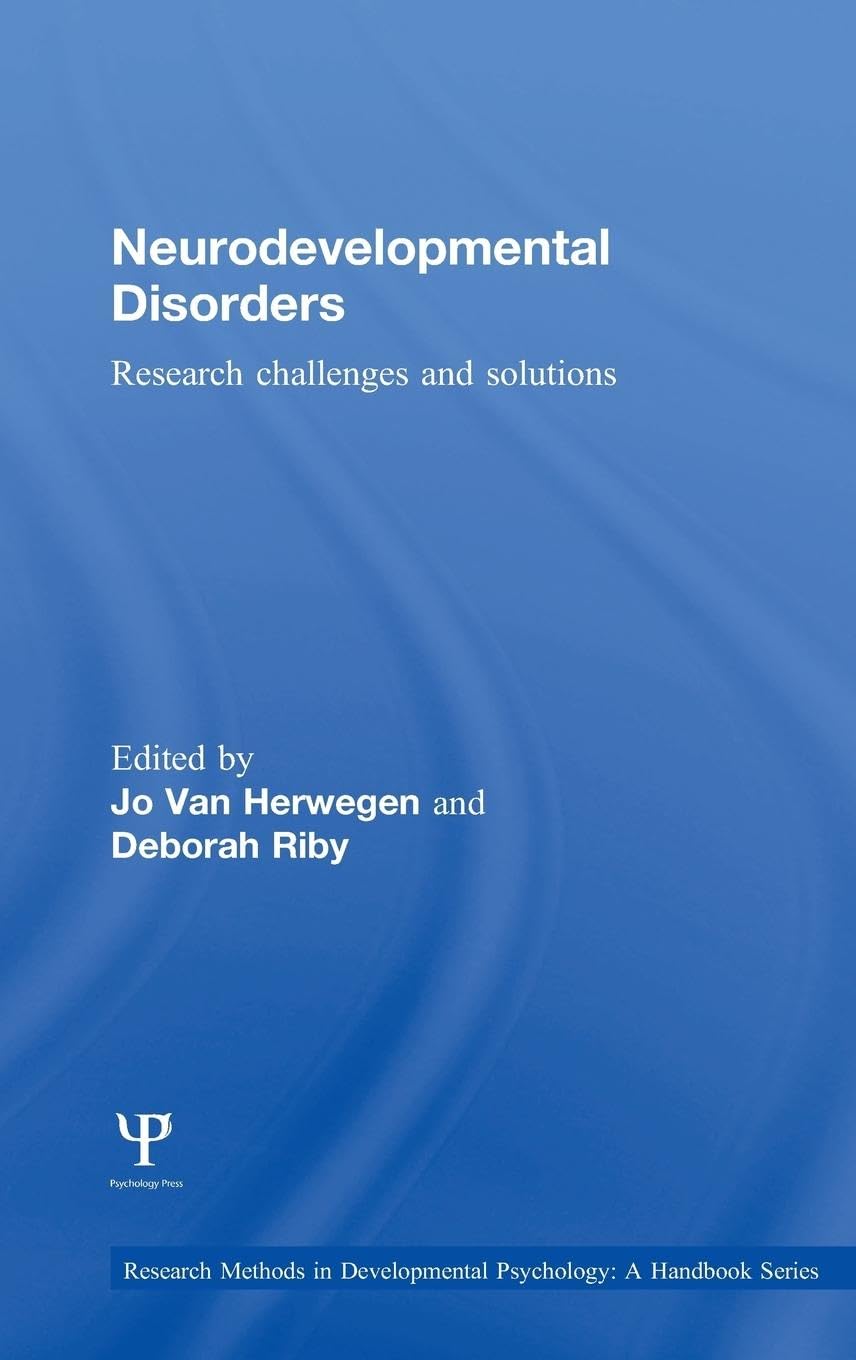 Neurodevelopmental Disorders Natural Sciences
