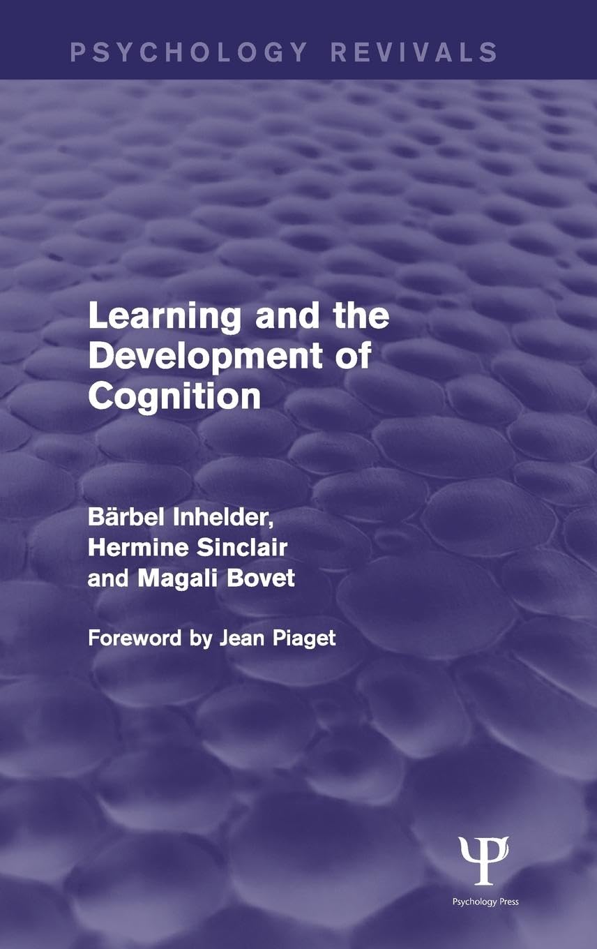 Product Image: Learning and the Development of Cognition