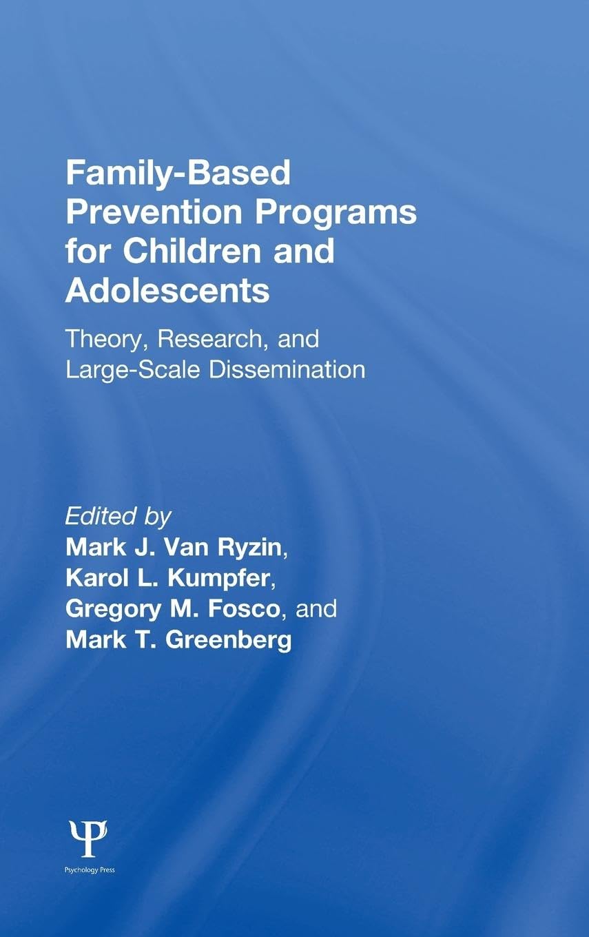 Family-Based Prevention Programs for Children and Adolescents Social Sciences