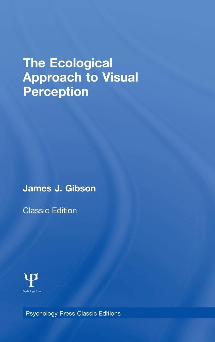 Product Image: The Ecological Approach to Visual Perception
