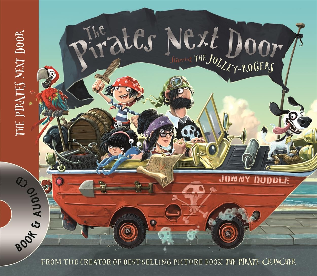 The Pirates Next Door Book & CD Humour & Satire