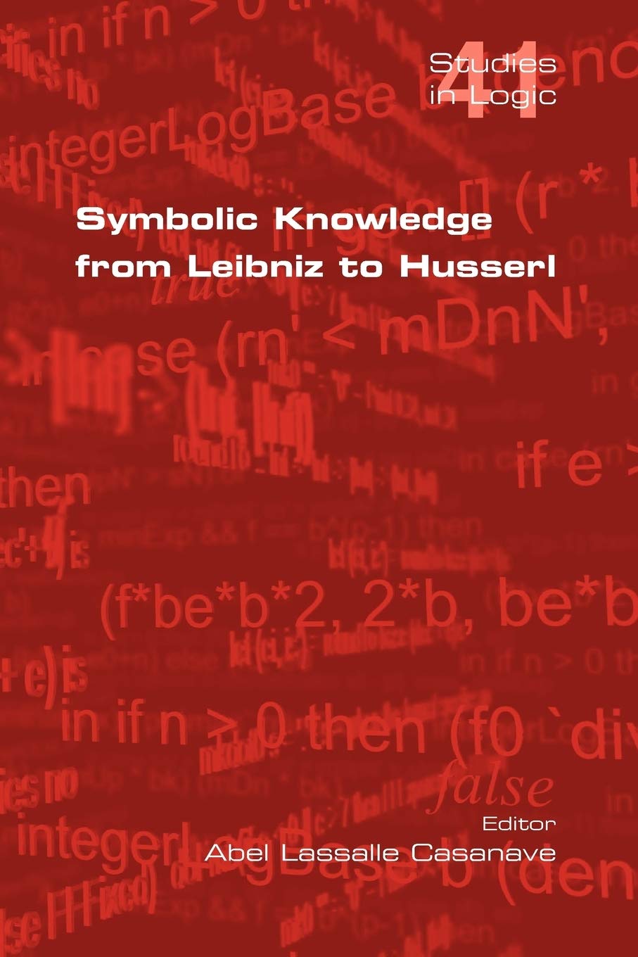 Symbolic Knowledge from Leibniz to Husserl book