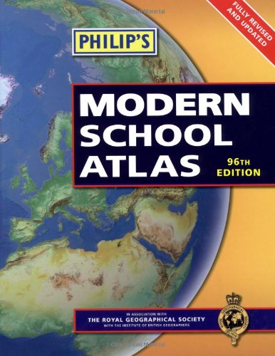 Philip's Modern School Atlas: In Association with The Royal Geographical Society Study Guides