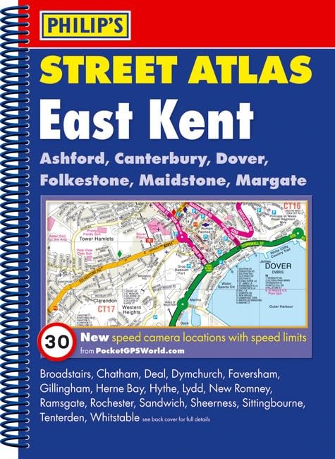 Philip's Street Atlas East Kent (Philip's Street Atlases) Leisure, Home & Garden